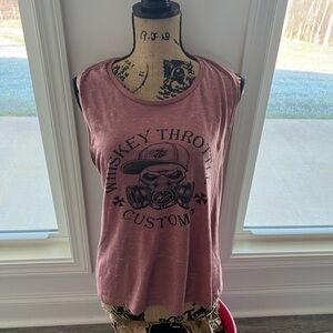 Bella Canvas Mauve Graphic Muscle Tee
